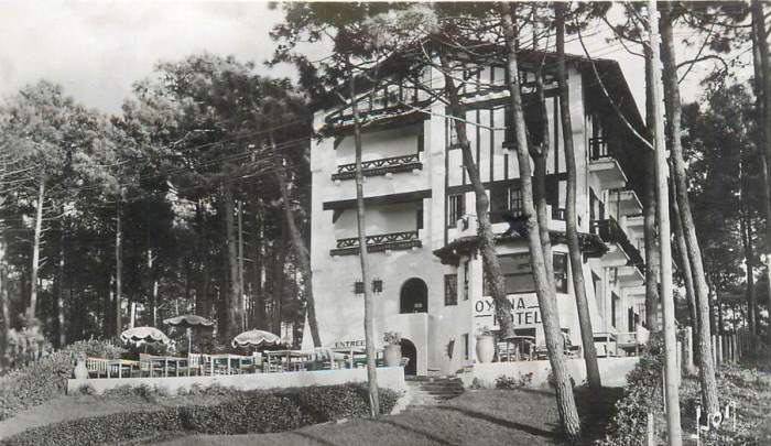 Hôtel Oyana vers 1950