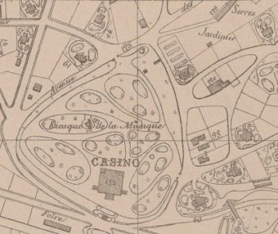 Plan Héteau 1870