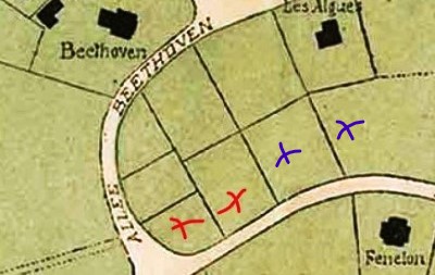 Chaumière Fleurs Ormières 1896