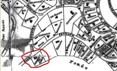 Chaumière Fleurs PG 1922