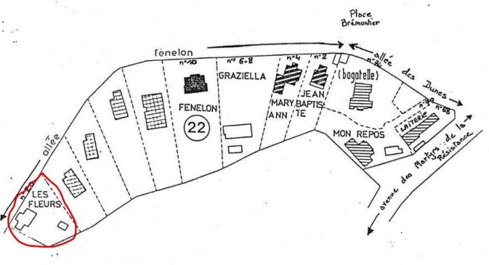Chauumière Fleurs Ilot 22