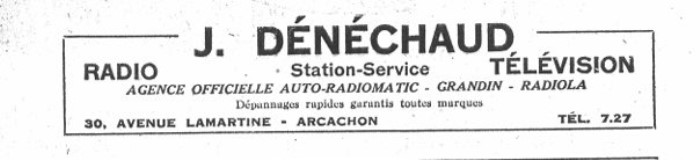 Denechaud Pub 1957