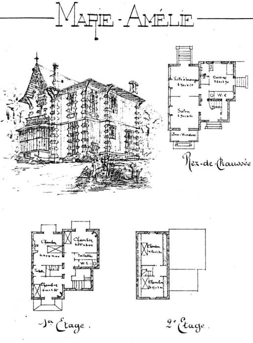 Marie-Amélie Plan 1892