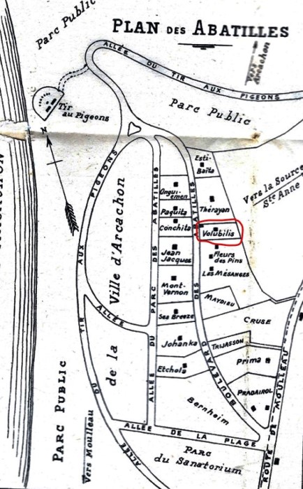 Volubilis Plan Parc 1946