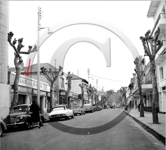 Bar Des Bains 1962