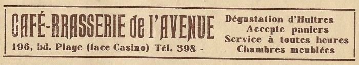 Café Avenue Pub 1948