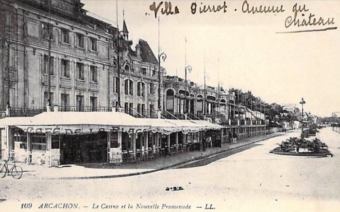 Café de La Plage vers 1930