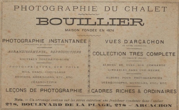 Publicité Bouillier