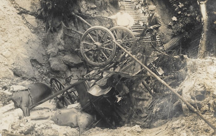 Accident cheval 1911