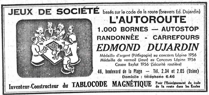 1000 Bornes Pub 1957