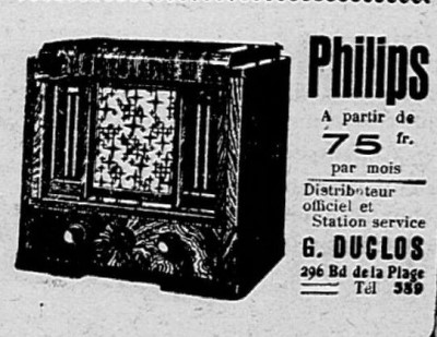 G. Duclos 1936 Pub