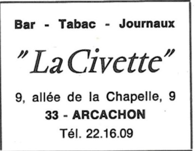 La Civette Pub 1971