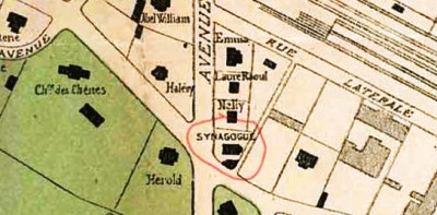 Synagogue Ormières 1896