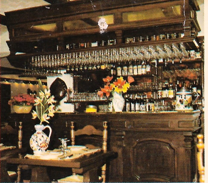 Chez Yvette Le bar