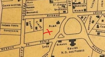 Alba Plan Moulleau 1908