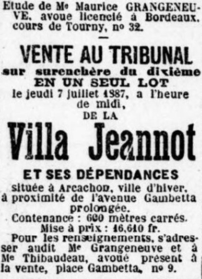 La petite Gironde 1887