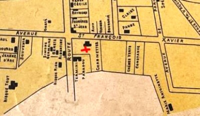 Les Charmettes Plan Moulleau 1908